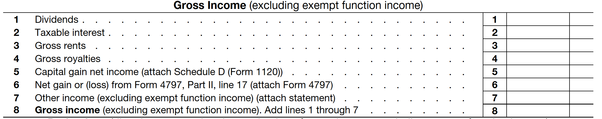 Condo Association Tax Return