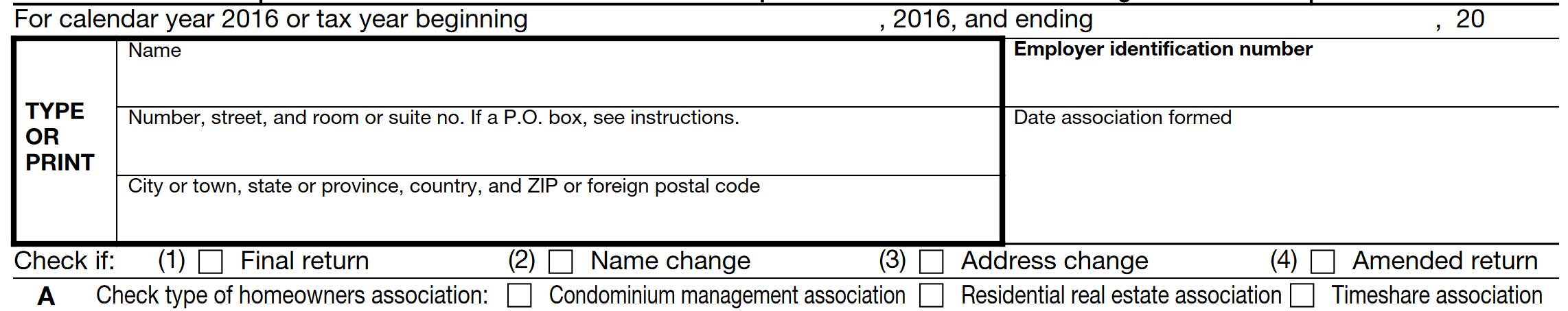Are condo associations required to file tax returns?